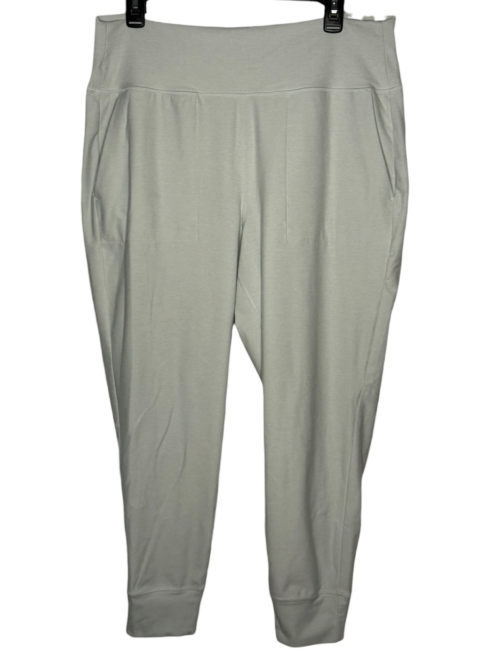 CALIA Women's Calming Green Heather LustraLux Jogger Pants Size XL Pockets Blue - Picture 2 of 10